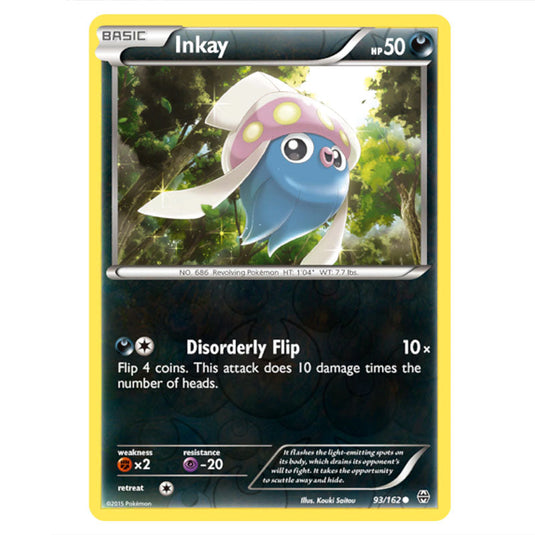 Pokemon - XY - BREAKthrough - Inkay - 093/162 - (Reverse Holo)