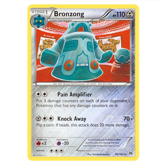 Pokemon - XY - BREAKthrough - Bronzong - 096/162 - (Reverse Holo)