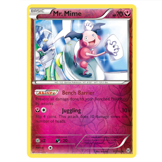Pokemon - XY - BREAKthrough - Mr. Mime - 097/162 - (Reverse Holo)
