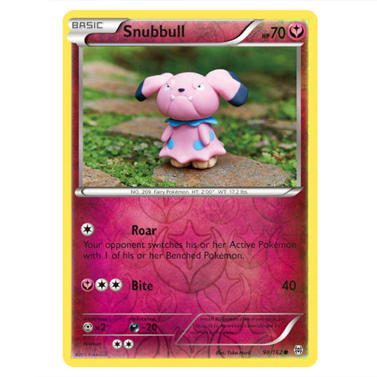 Pokemon - XY - BREAKthrough - Snubbull - 098/162 - (Reverse Holo)
