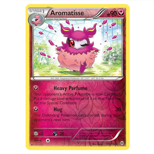 Pokemon - XY - BREAKthrough - Aromatisse - 106/162 - (Reverse Holo)
