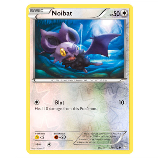 Pokemon - XY - BREAKthrough - Noibat - 131/162 - (Reverse Holo)