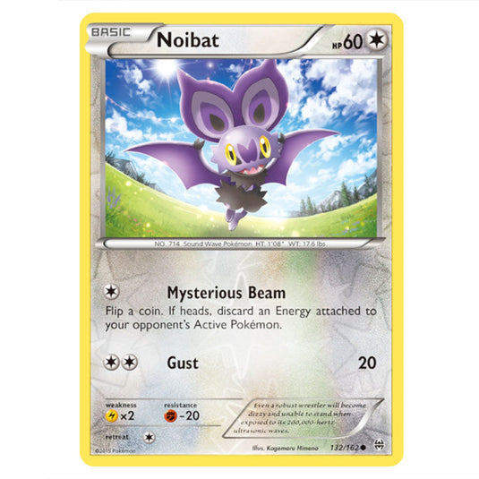 Pokemon - XY - BREAKthrough - Noibat - 132/162 - (Reverse Holo)