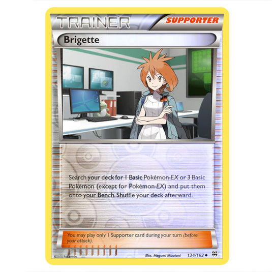 Pokemon - XY - BREAKthrough - Brigette - 134/162 - (Reverse Holo)