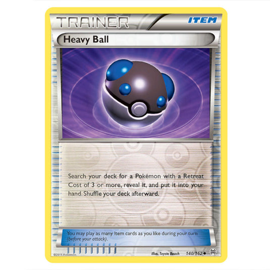 Pokemon - XY - BREAKthrough - Heavy Ball - 140/162 - (Reverse Holo)