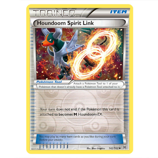 Pokemon - XY - BREAKthrough - Houndoom Spirit Link - 142/162 - (Reverse Holo)