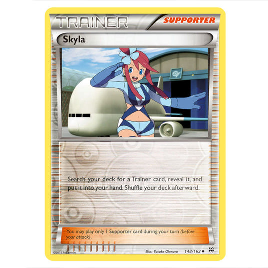 Pokemon - XY - BREAKthrough - Skyla - 148/162 - (Reverse Holo)