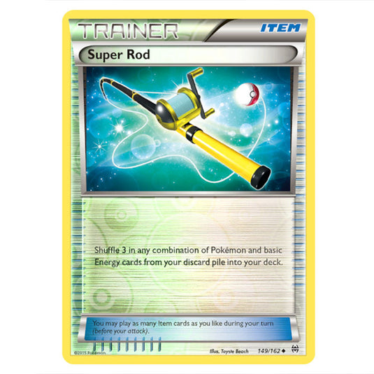 Pokemon - XY - BREAKthrough - Super Rod - 149/162 - (Reverse Holo)