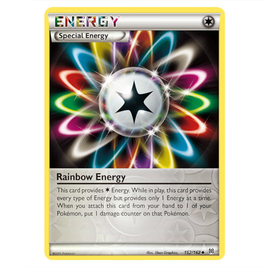 Pokemon - XY - BREAKthrough - Rainbow Energy - 152/162 - (Reverse Holo)