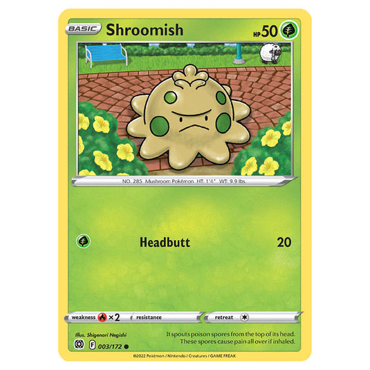 Pokemon - Sword & Shield - Brilliant Stars - Shroomish - 003/172