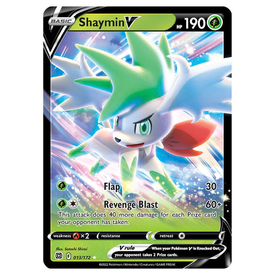 Pokemon - Sword & Shield - Brilliant Stars - Shaymin V - 013/172