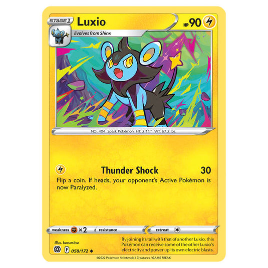 Pokemon - Sword & Shield - Brilliant Stars - Luxio - 050/172