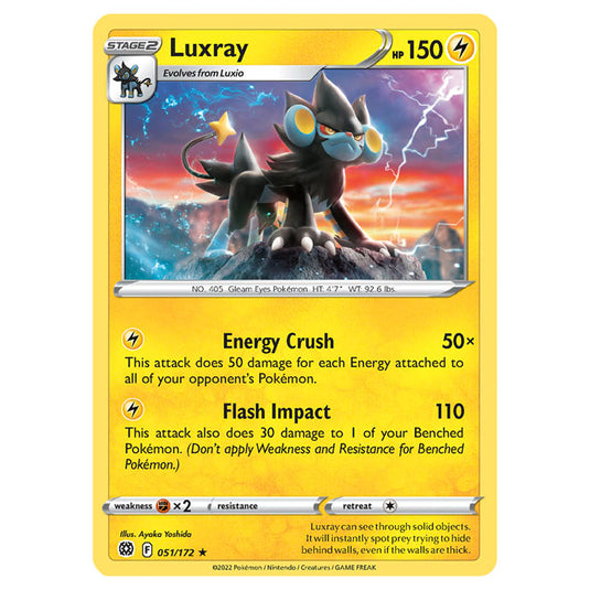 Pokemon - Sword & Shield - Brilliant Stars - Luxray - 051/172