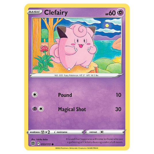 Pokemon - Sword & Shield - Brilliant Stars - Clefairy - 053/172