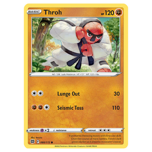 Pokemon - Sword & Shield - Brilliant Stars - Throh - 080/172