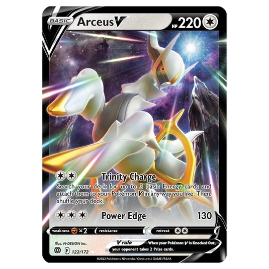 Pokemon - Sword & Shield - Brilliant Stars - Arceus V - 122/172