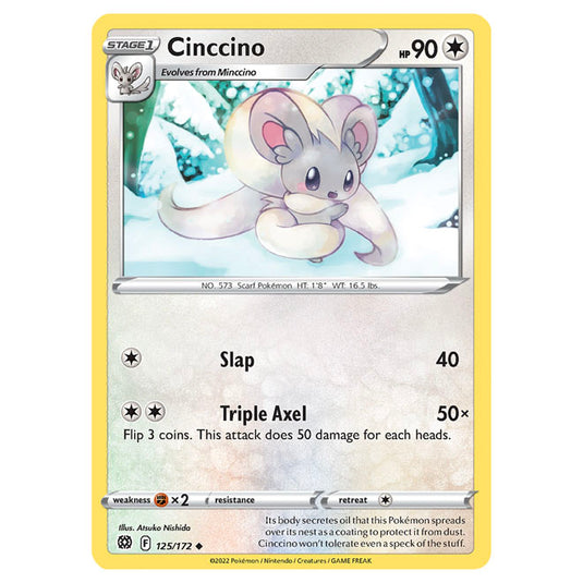 Pokemon - Sword & Shield - Brilliant Stars - Cinccino - 125/172