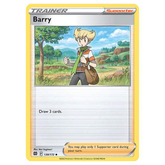 Pokemon - Sword & Shield - Brilliant Stars - Barry - 130/172