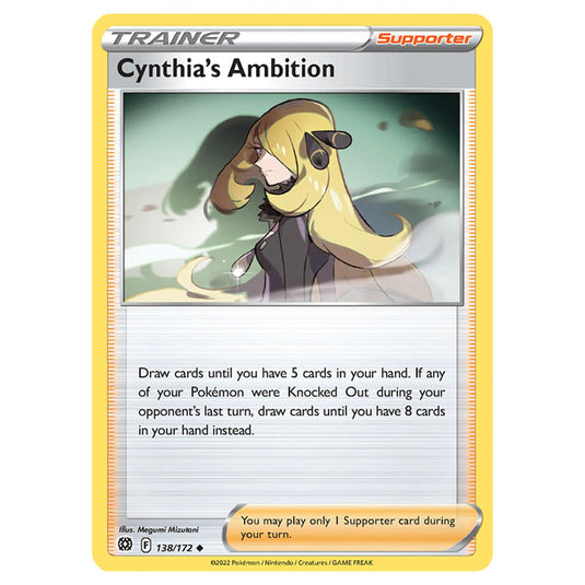 Pokemon - Sword & Shield - Brilliant Stars - Cynthia's Ambition - 138/172