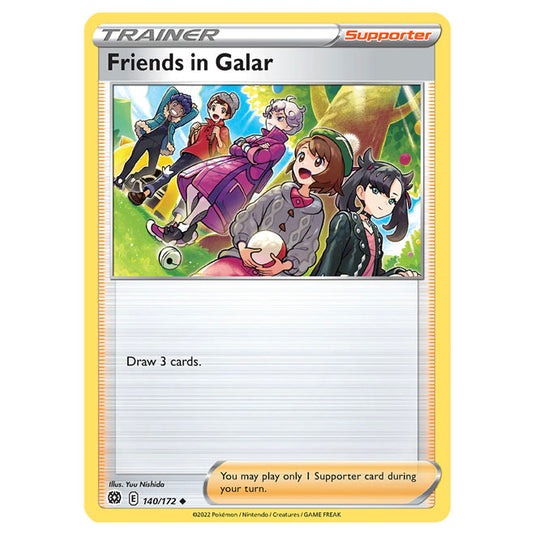 Pokemon - Sword & Shield - Brilliant Stars - Friends in Galar - 140/172