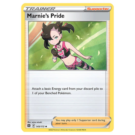 Pokemon - Sword & Shield - Brilliant Stars - Marnie's Pride - 145/172