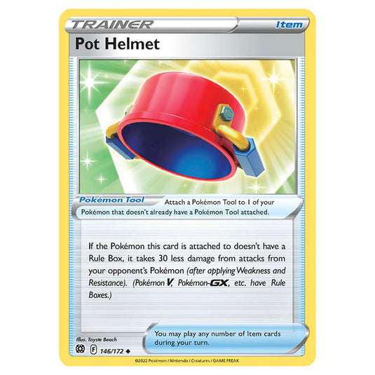 Pokemon - Sword & Shield - Brilliant Stars - Pot Helmet - 146/172