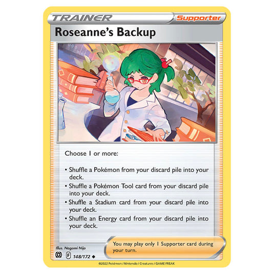 Pokemon - Sword & Shield - Brilliant Stars - Roseanne's Backup - 148/172