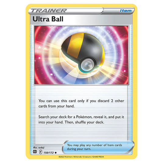 Pokemon - Sword & Shield - Brilliant Stars - Ultra Ball - 150/172