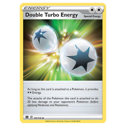 Pokemon - Sword & Shield - Brilliant Stars - Double Turbo Energy - 151/172