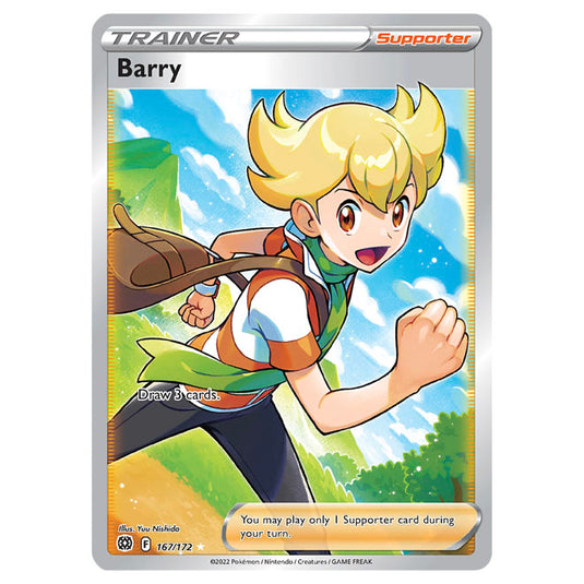 Pokemon - Sword & Shield - Brilliant Stars - Barry - 167/172