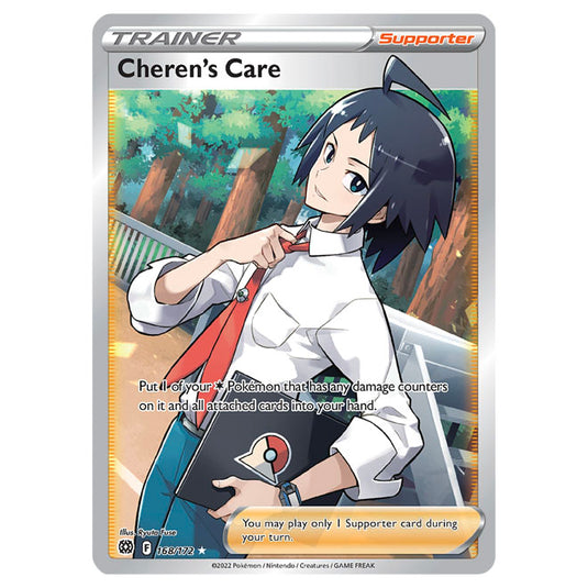 Pokemon - Sword & Shield - Brilliant Stars - Cheren's Care - 168/172