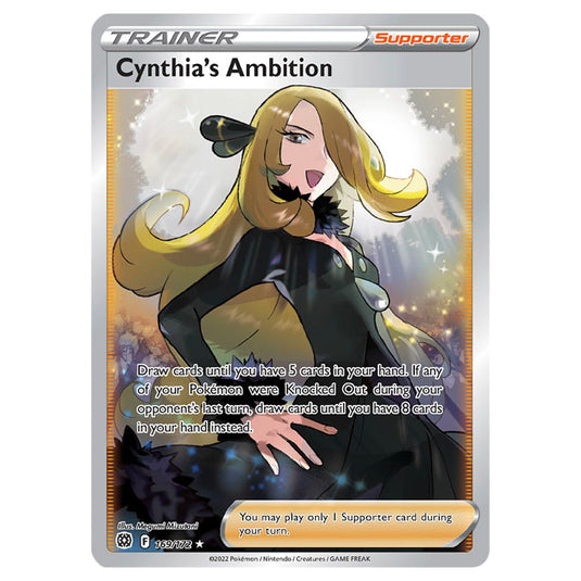 Pokemon - Sword & Shield - Brilliant Stars - Cynthia's Ambition - 169/172