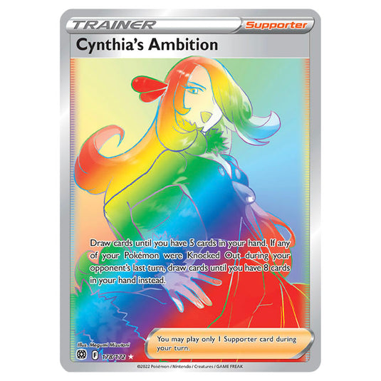 Pokemon - Sword & Shield - Brilliant Stars - Cynthia’s Ambition - 178/172