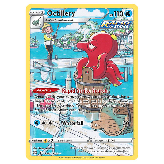 Pokemon - Sword & Shield - Brilliant Stars - Octillery - TG03/TG30