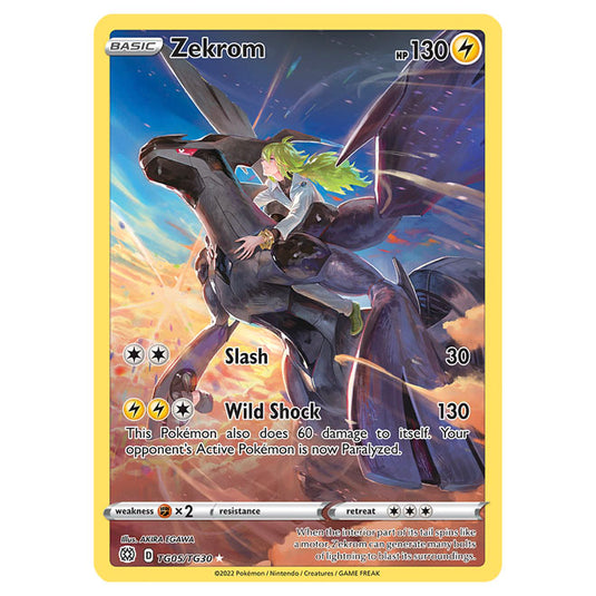 Pokemon - Sword & Shield - Brilliant Stars - Zekrom - TG05/TG30