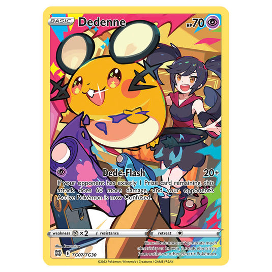 Pokemon - Sword & Shield - Brilliant Stars - Dedenne - TG07/TG30