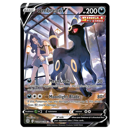 Pokemon - Sword & Shield - Brilliant Stars - Umbreon V - TG22/TG30