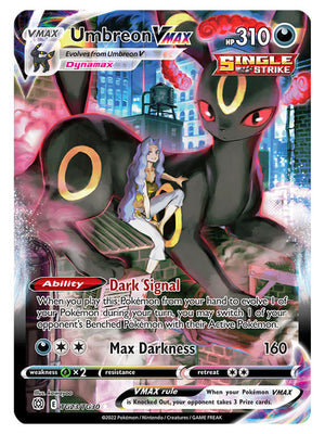 Pokemon - Sword & Shield - Brilliant Stars - Umbreon VMAX - TG23/TG30
