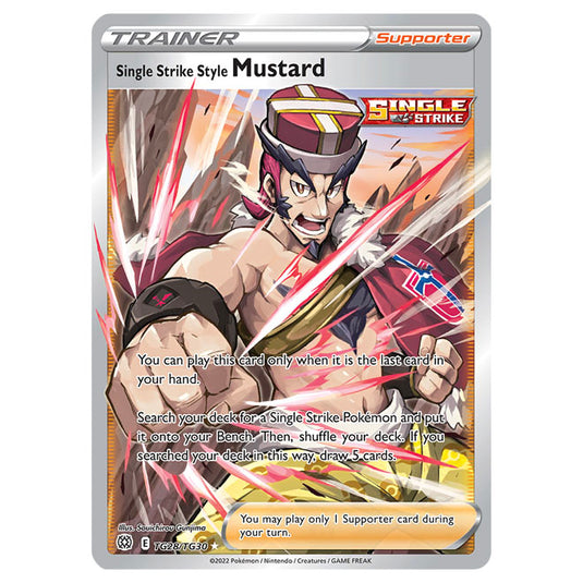 Pokemon - Sword & Shield - Brilliant Stars - Mustard (Single Strike) - TG28/TG30