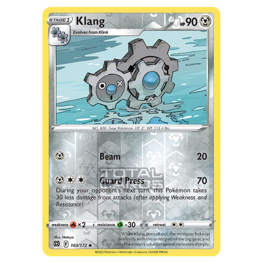 Pokemon - Sword & Shield - Brilliant Stars - Klang - 103/172 - (Reverse Holo)