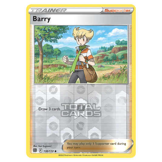 Pokemon - Sword & Shield - Brilliant Stars - Barry - 130/172 - (Reverse Holo)