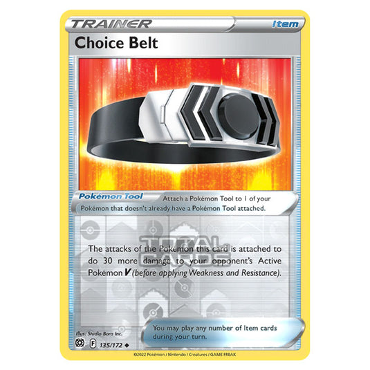 Pokemon - Sword & Shield - Brilliant Stars - Choice Belt - 135/172 - (Reverse Holo)