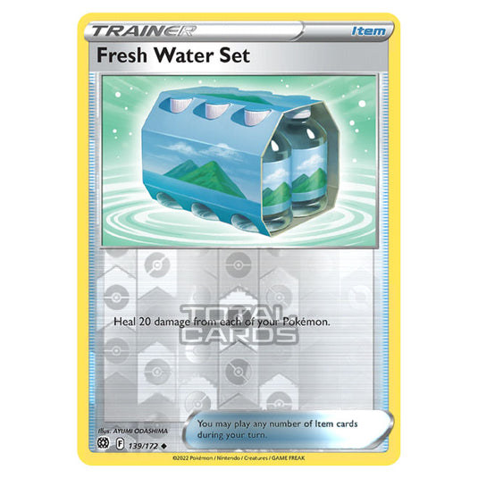 Pokemon - Sword & Shield - Brilliant Stars - Fresh Water Set - 139/172 - (Reverse Holo)