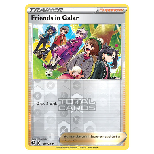 Pokemon - Sword & Shield - Brilliant Stars - Friends in Galar - 140/172 - (Reverse Holo)