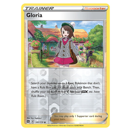 Pokemon - Sword & Shield - Brilliant Stars - Gloria - 141/172 - (Reverse Holo)