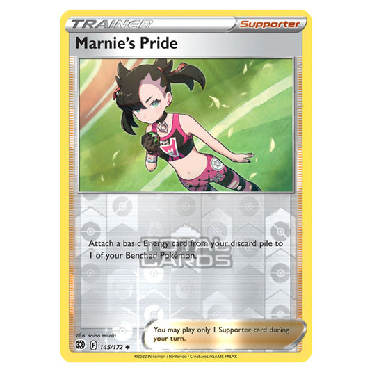 Pokemon - Sword & Shield - Brilliant Stars - Marnie's Pride - 145/172 - (Reverse Holo)