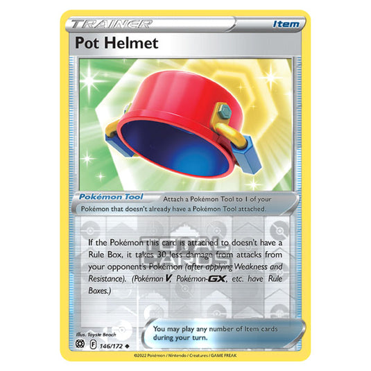 Pokemon - Sword & Shield - Brilliant Stars - Pot Helmet - 146/172 - (Reverse Holo)