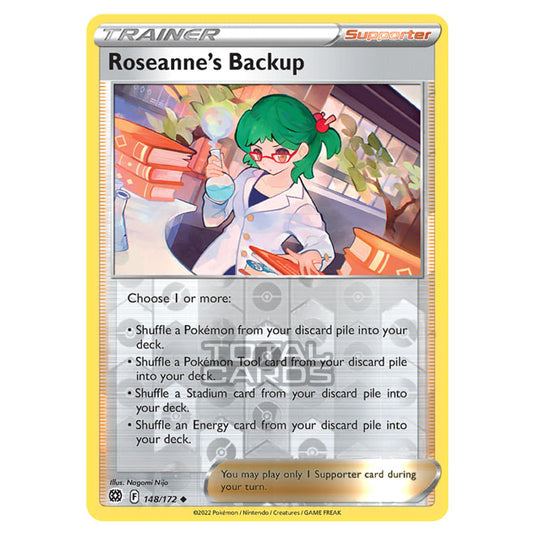 Pokemon - Sword & Shield - Brilliant Stars - Roseanne's Backup - 148/172 - (Reverse Holo)