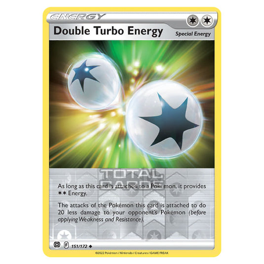 Pokemon - Sword & Shield - Brilliant Stars - Double Turbo Energy - 151/172 - (Reverse Holo)