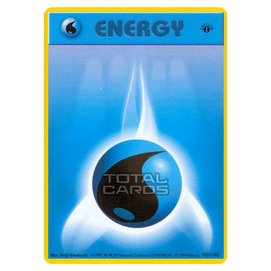 Pokemon - Base Set - Water Energy - 102/102